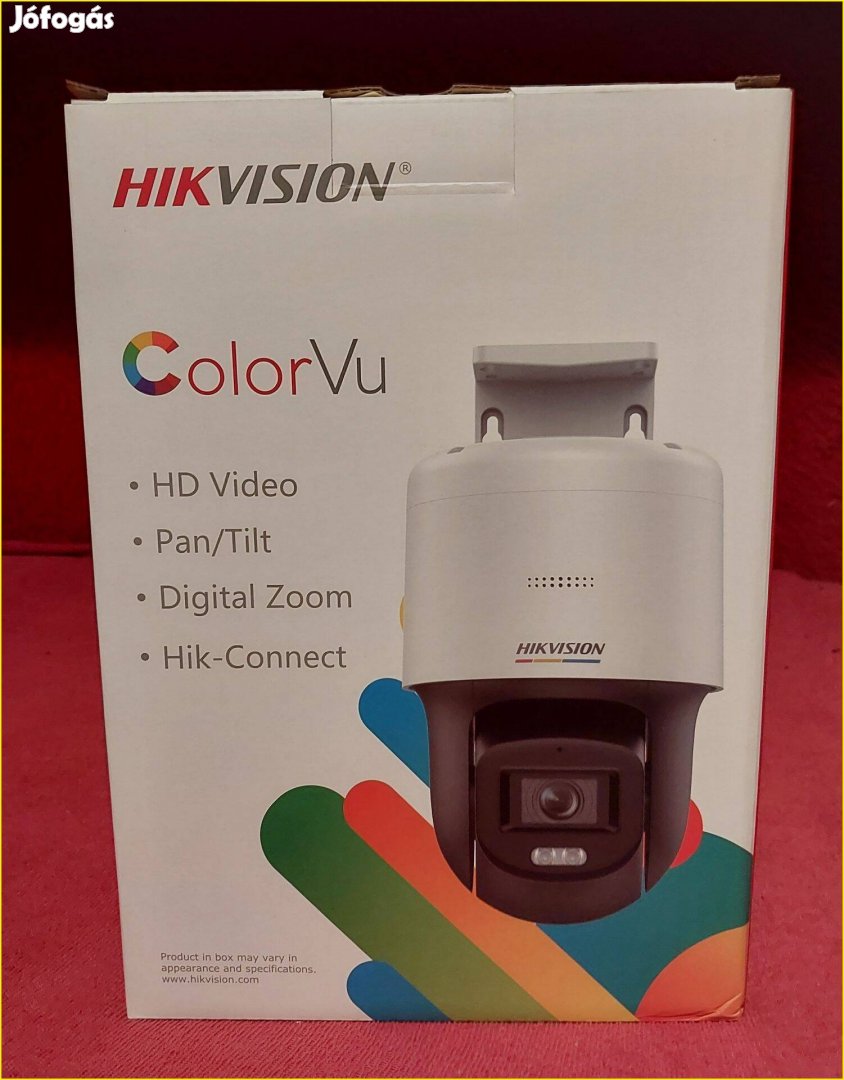 Hikvision DS 2De2C200SCG EF1 2MP Colorvu Kültéri Ptz IP Kamera