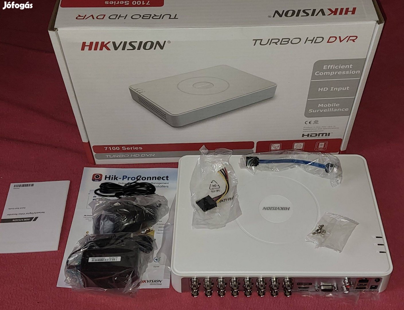 Hikvision DS-7116Hghi-K1 16db Analóg DVR vagy 18db 5MP IP Nvr