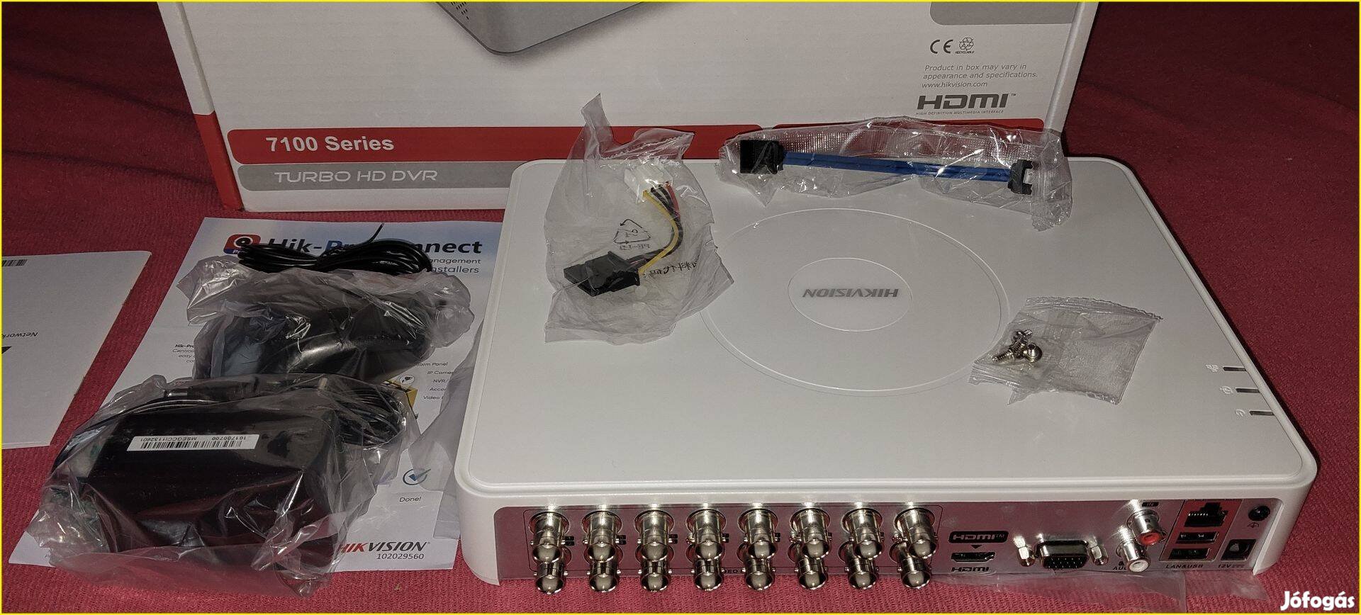 Hikvision DS 7116Hghi K1 16db Analóg DVR vagy 18db 5MP IP Nvr