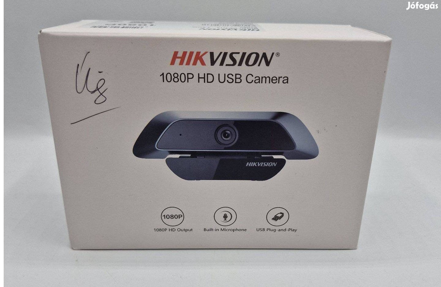 Hikvision DS-U12 webkamera, Fullhd, 1080p, beépített mikrofonl, új