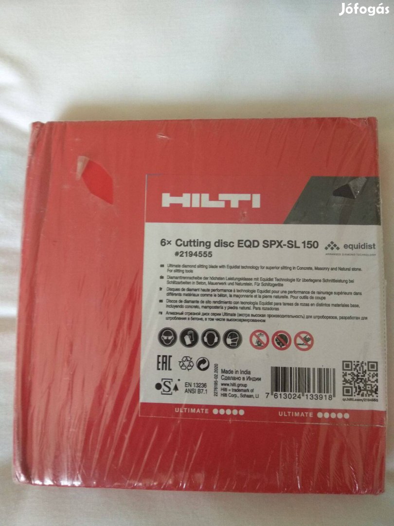Hilti 150mm Gyémánt Vágótárcsa