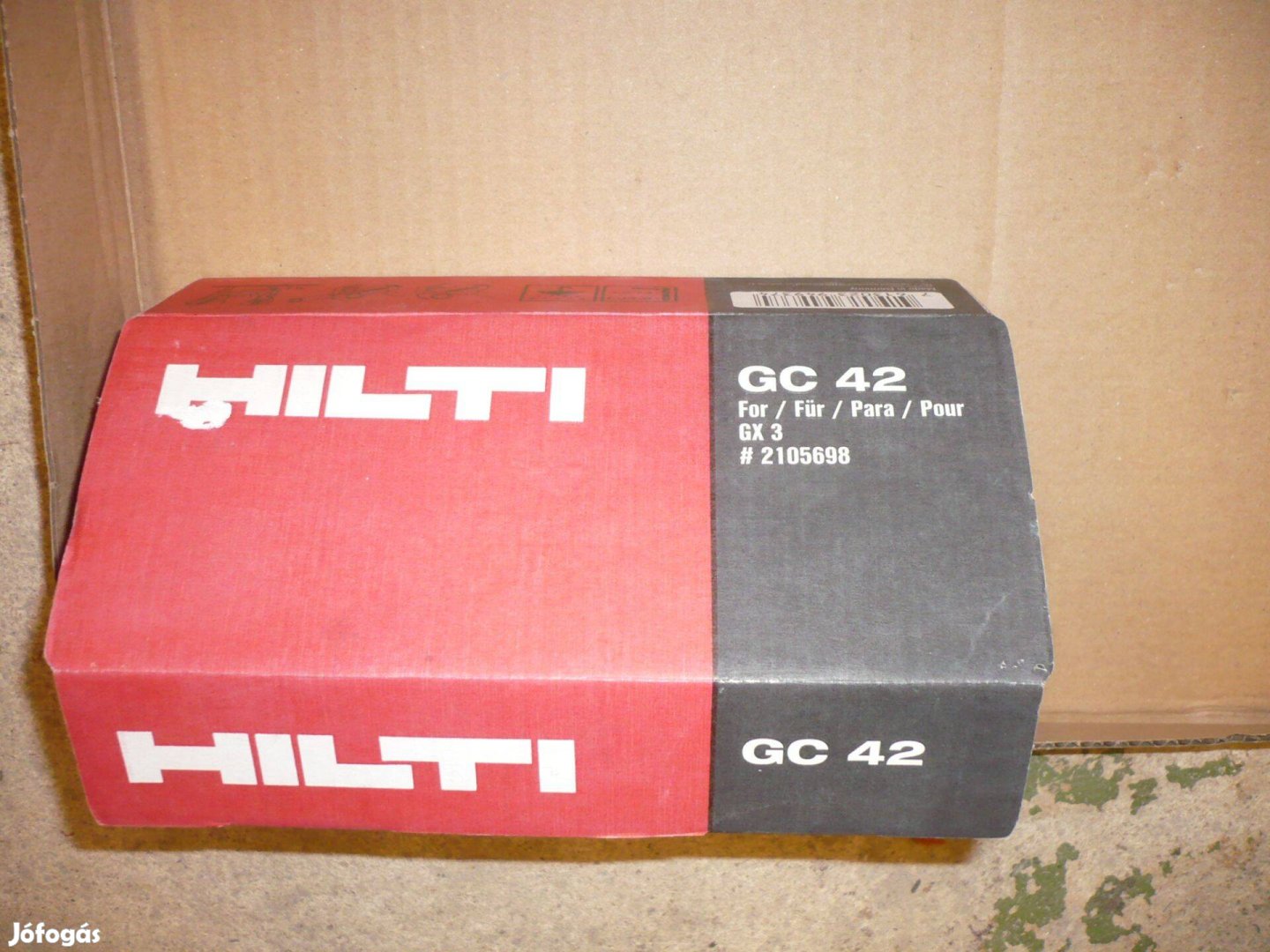 Hilti GC 42 gázpatron Új! Gx 3