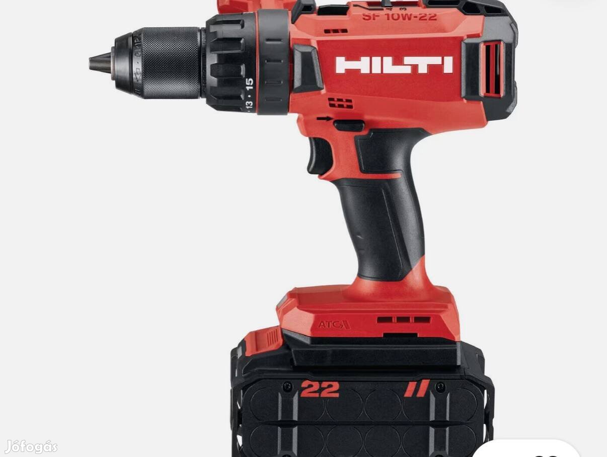 Hilti Nuron SF10 és 2db 110akku 1db c6 töltő