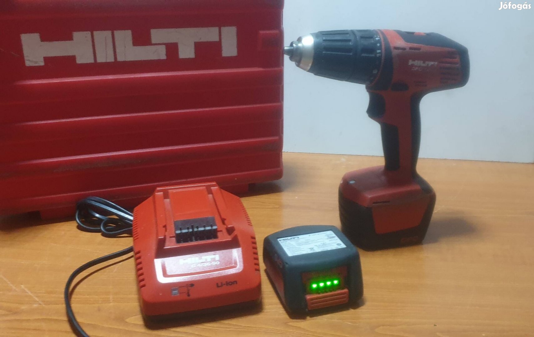 Hilti SFC 14.4-A Li-ionos csavarbehajtó töltővel 2db akkuval 