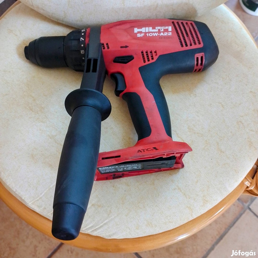 Hilti SF 10W-A22 ATC 4Seb.Kitünő Csavarbehajtó.