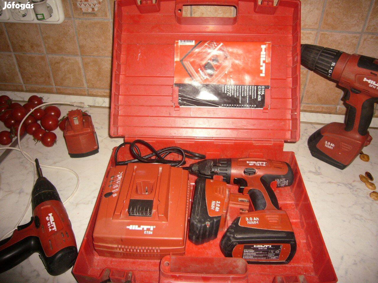 Hilti SF 121-A Csavarozó +Töltő 2AKKU 14000FT Az Egyik Gyengébb