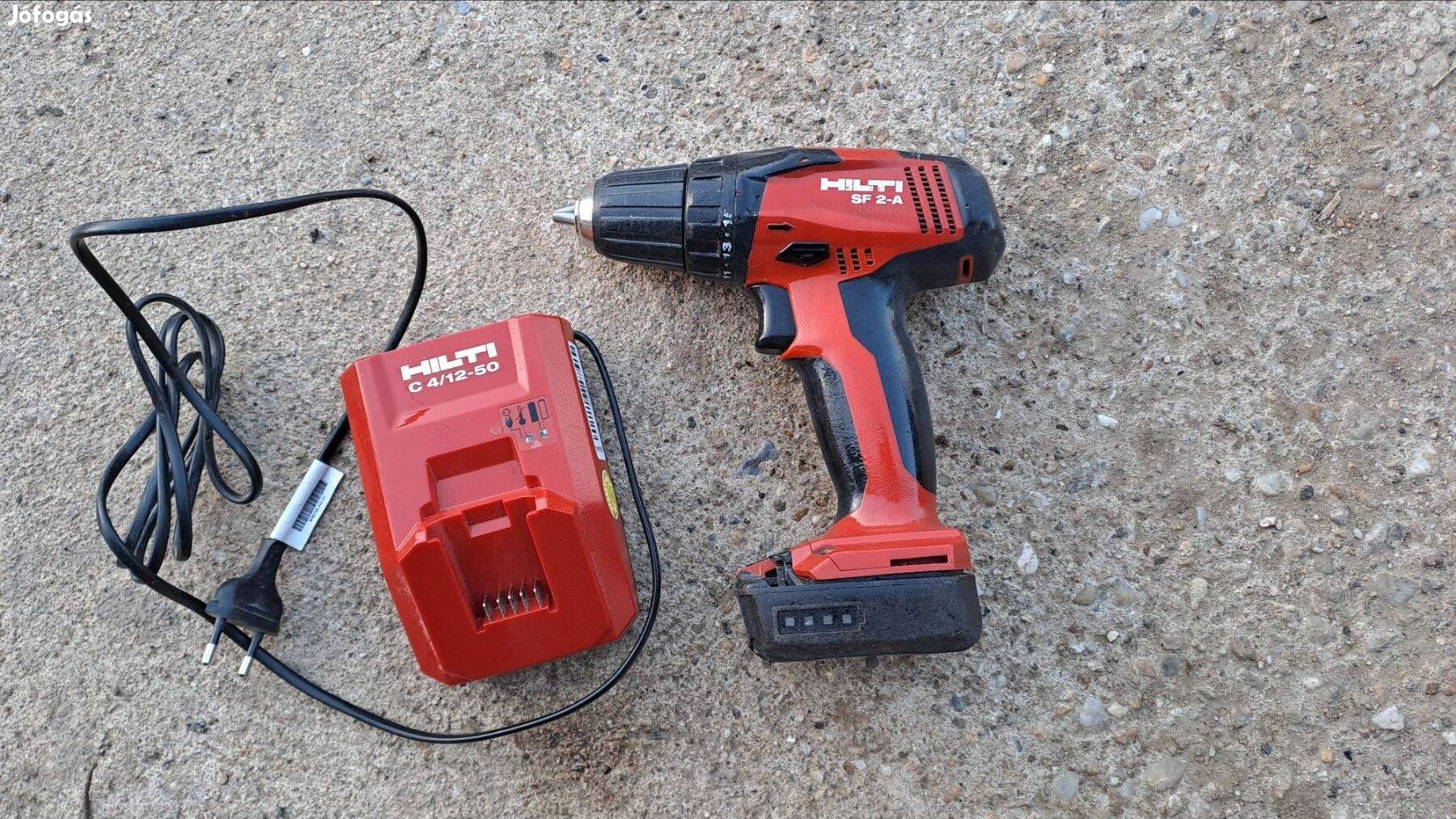 Hilti SF 2-a Akkus csavarozógép Makita bosch