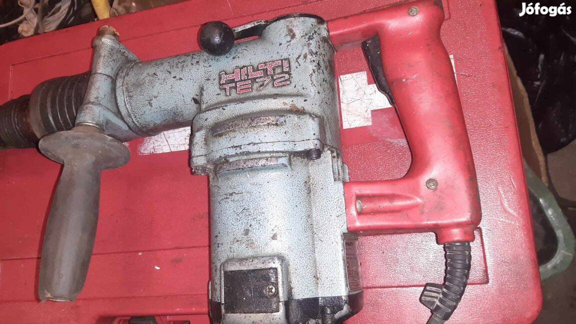 Hilti TE72 fúrókalapács vésőgép bontókalapács ütvefúró szürke