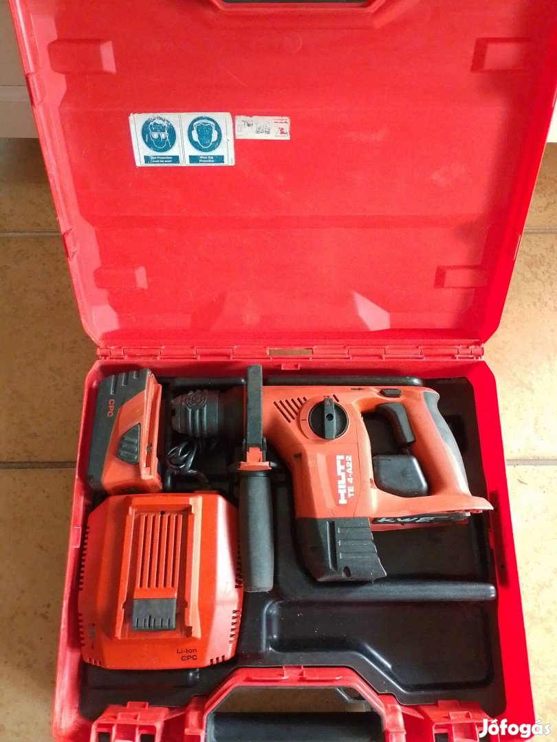 Hilti TE 4-A22.Újszerű! 2022.Kitűnő!1 hó Garancia 