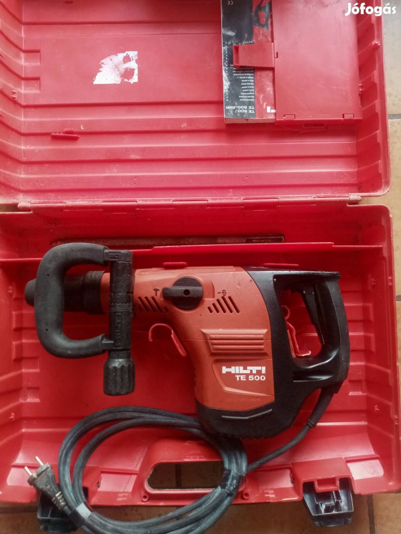 Hilti TE-500.Vésőgép.Kitűnő és szép!1 hó Garancia!
