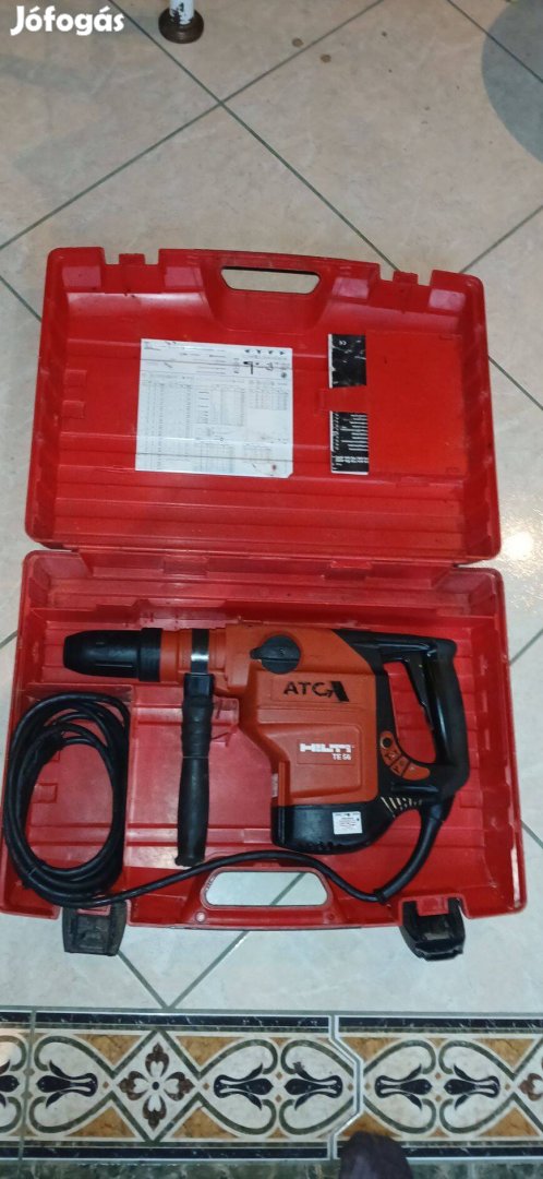 Hilti TE 56 atc fúró ütvefúró véső gép ( nagyszerviz elvégezve )ve