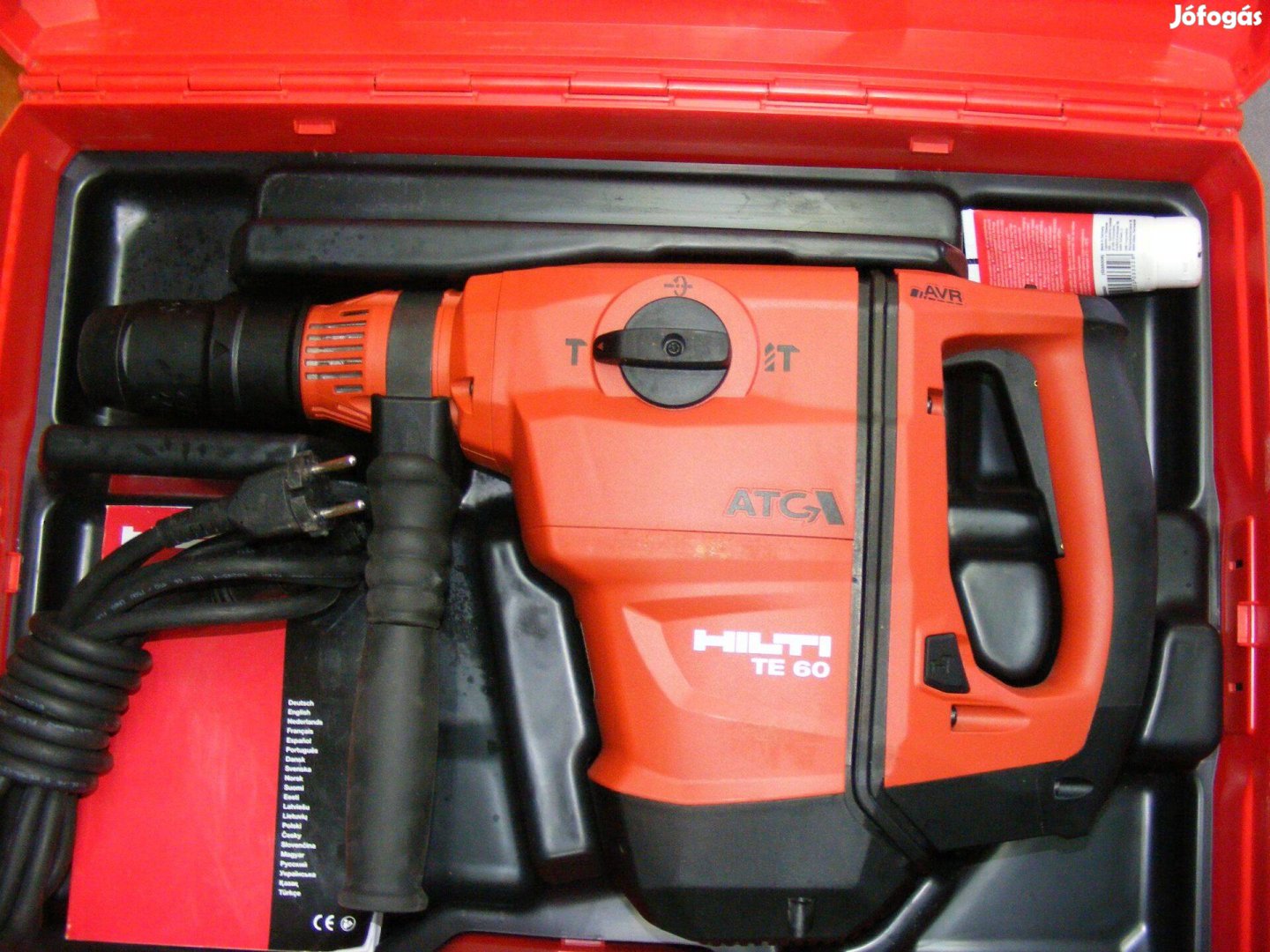 Hilti TE 60 ATC Avr Garanciával