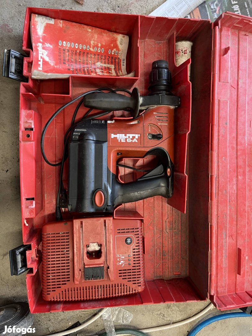 Hilti TE 6-A sds plus véső vésőgép ütvefúró fúró 