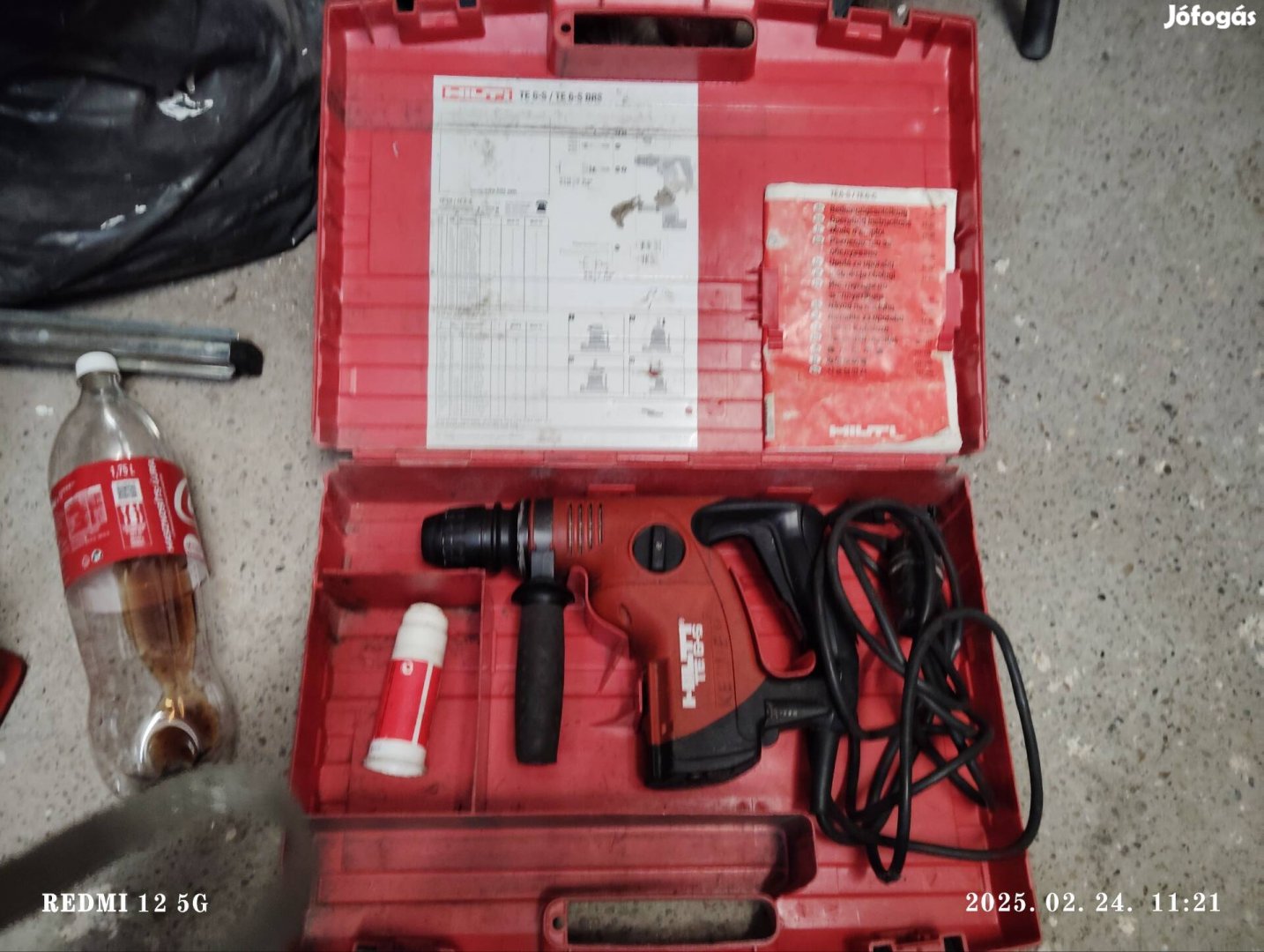 Hilti TE 6 S Ütvefúró Kalapács Olcsón Eladó!