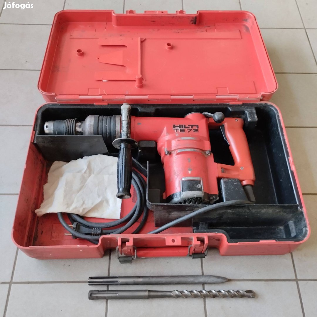 Hilti TE 72, TE-72 vésőgép ütvefúrógép fúrókalapács TE72