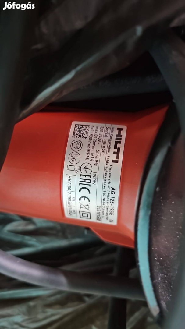 Hilti ag 125-19se 