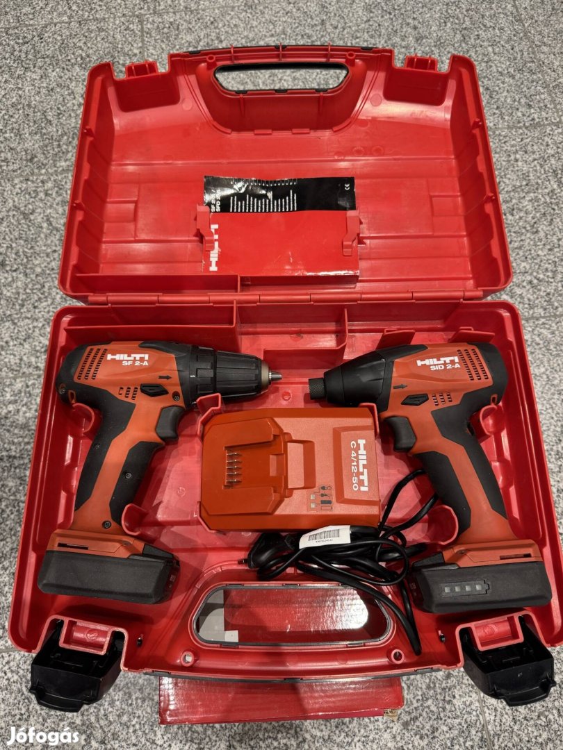 Hilti akkus behajtószett