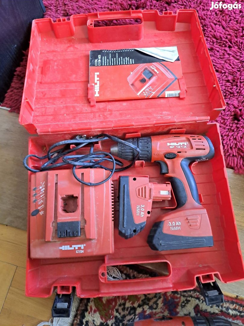 Hilti akkus fúró 2db.