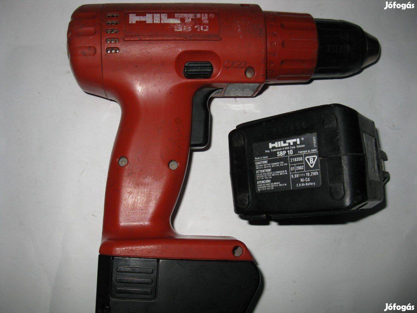 Hilti akkus fúró-csavarozó SB 10 (3(1)