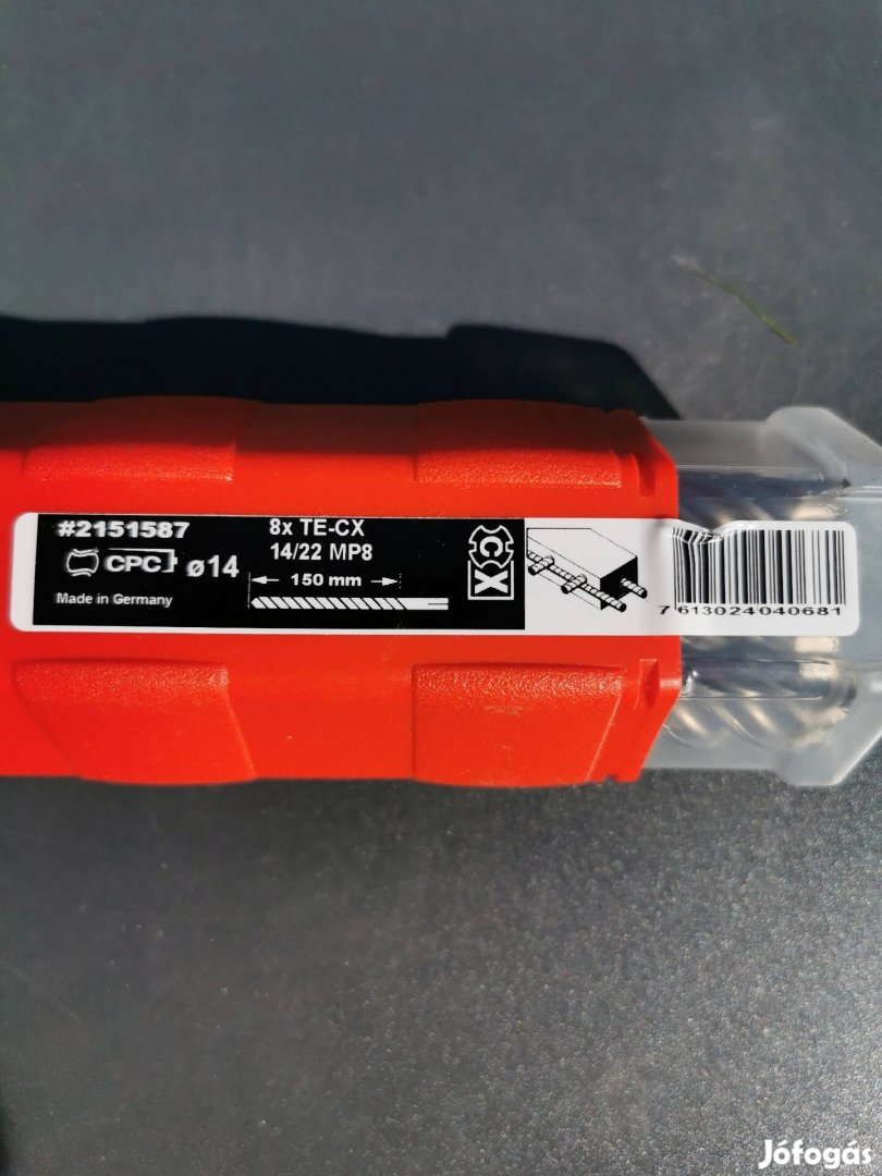 Hilti betonfúrószár sds plusz 1csomag =8db