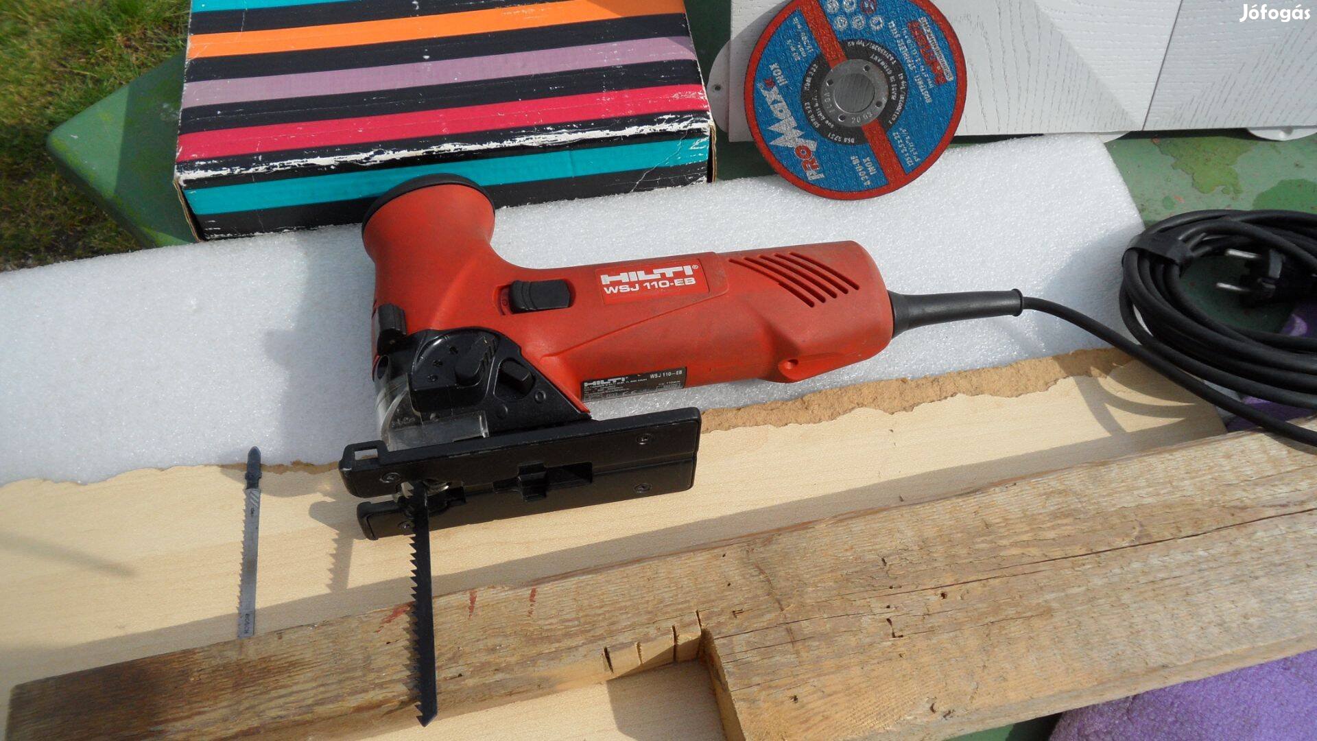 Hilti dekopír fűrész szúrófűrész daraboló fára-fémre Bosch Makita lap