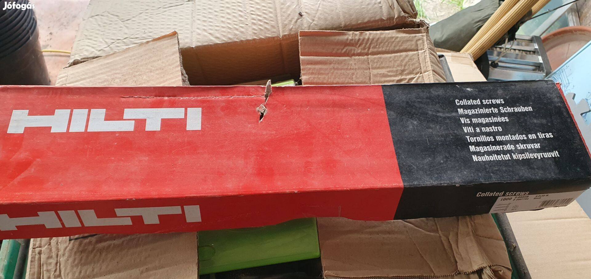 Hilti gipszkarton csavar szalagos