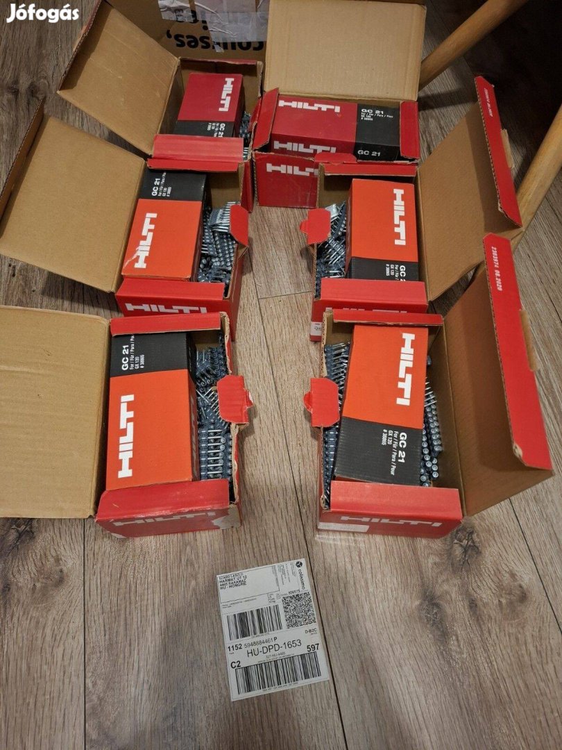 Hilti gx 120-hoz gázpatron 700darab 32mm szög