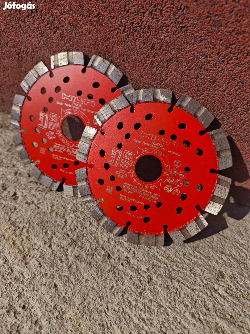 Hilti horonyvágó tárcsák 125mm