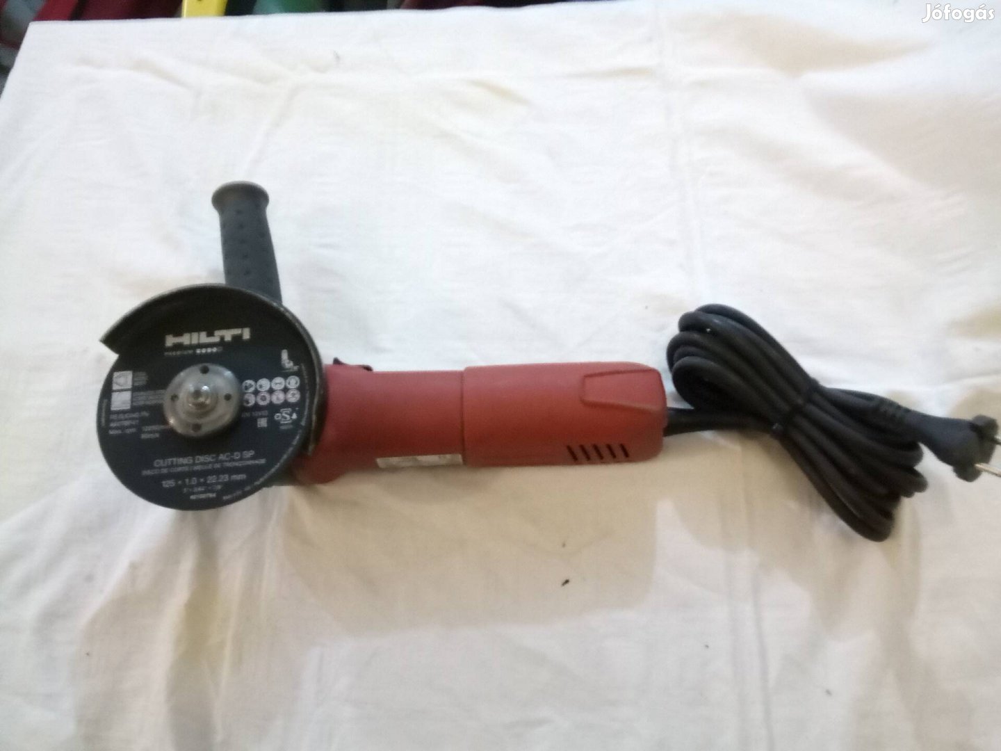 Hilti nagyteljesítményű ipari flex gyorsdaraboló kisflex DC125