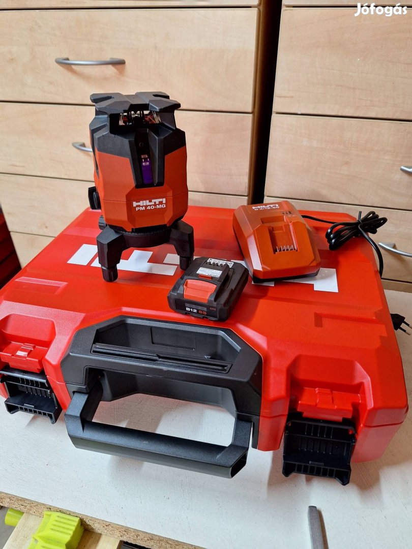 Hilti pm40mg 360as zöld lézer szettben 