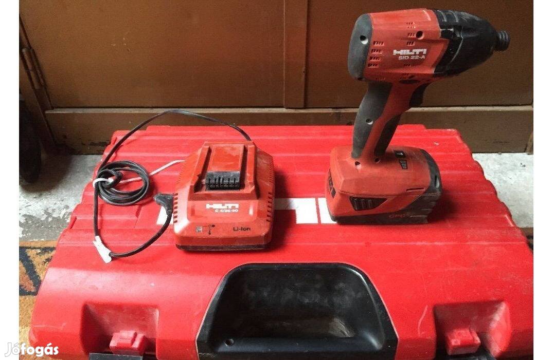 Hilti sid 22 a akkumulátoros csavarbehajtó bit es