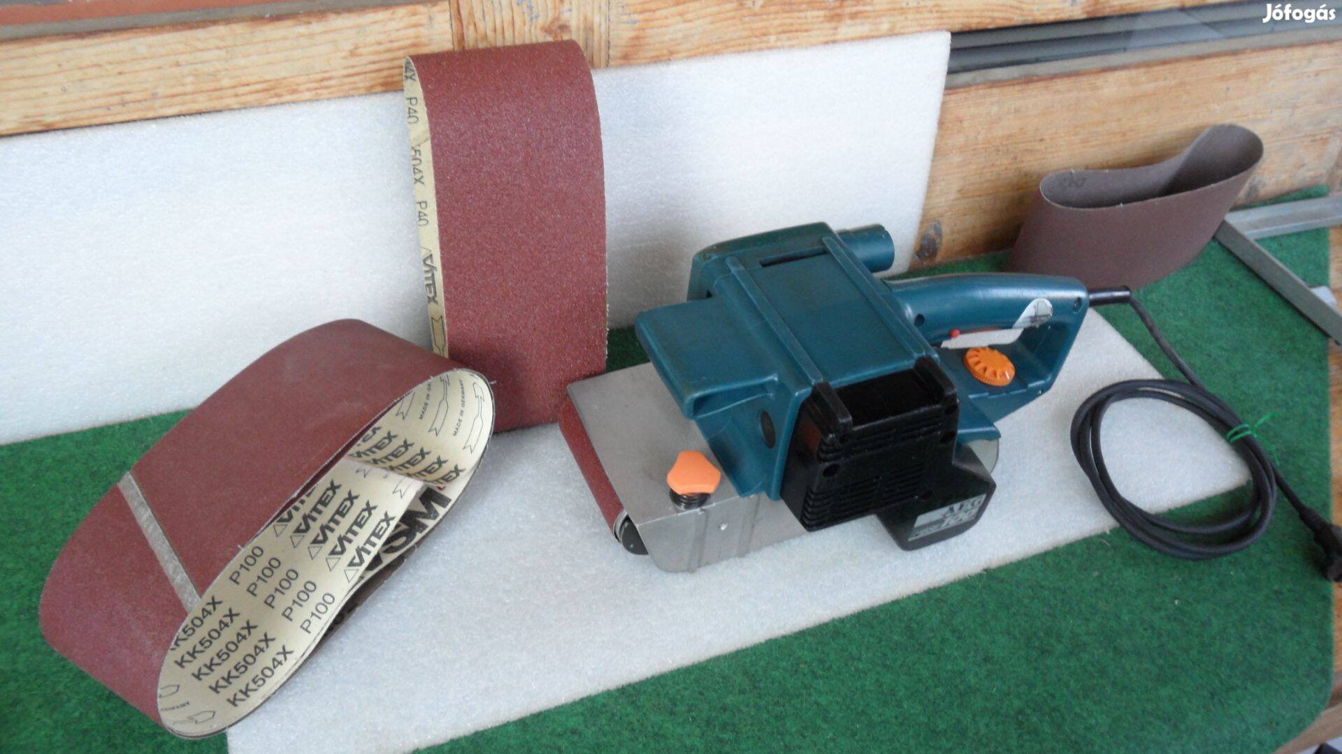 Hilti szalagcsiszoló Bosch papírral 10 cm fa csiszoló ipari