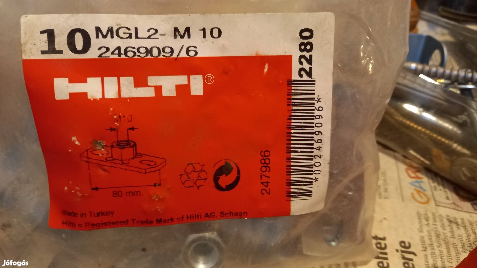 Hilti szerelési anyagok 