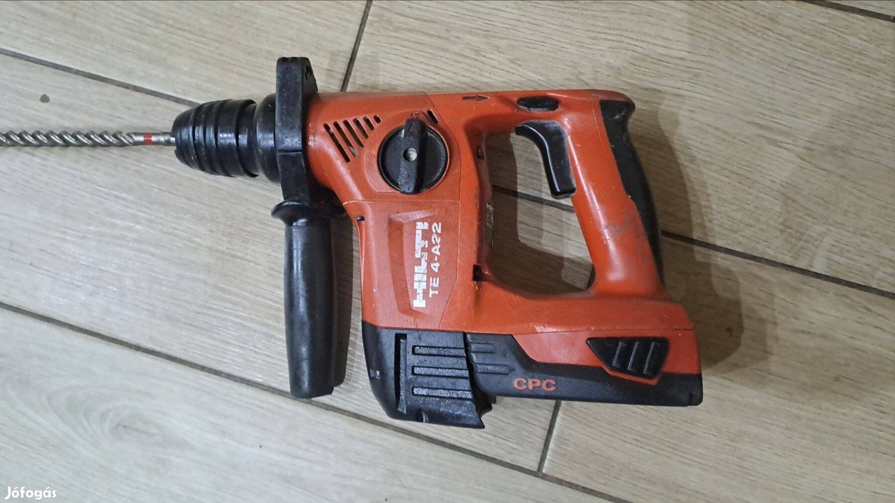 Hilti te 4-A22 akkus ütvefúrógép makita