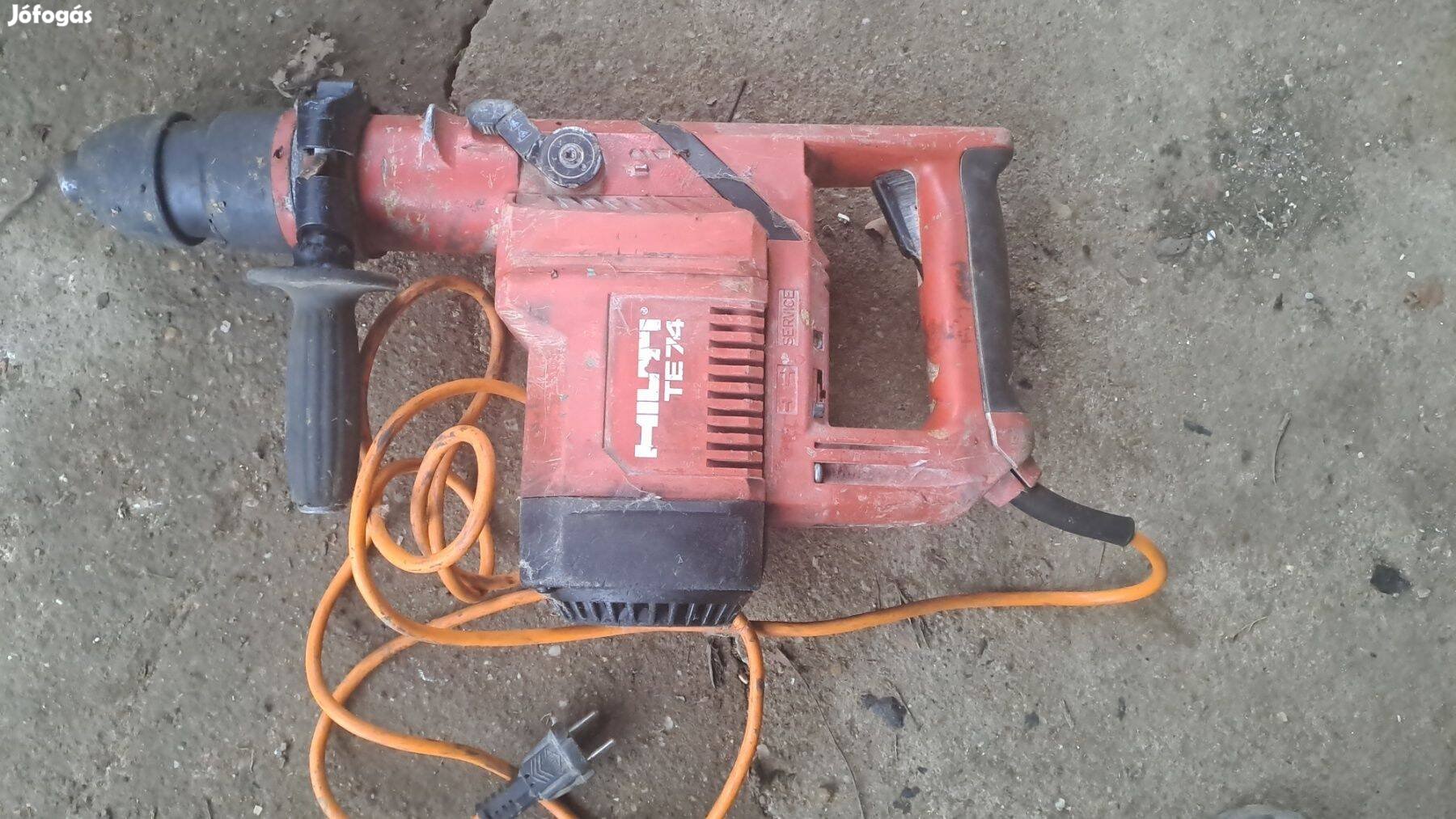 Hilti te 74 vésőgép ütvefúrógép ingyen futárral