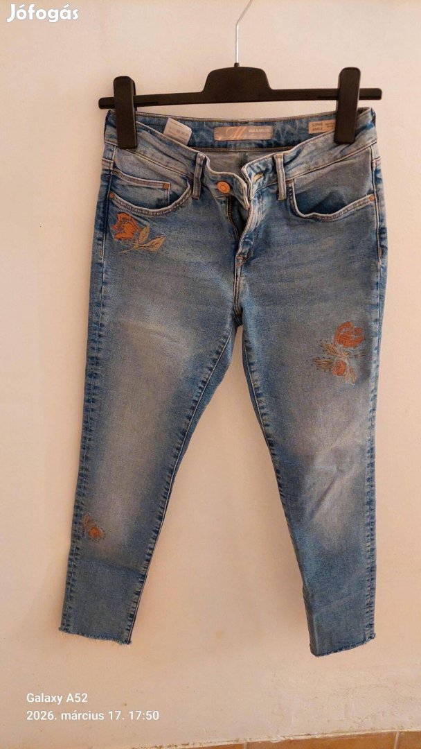 Hímzett, egyedi női farmer - kényelmes és stílusos