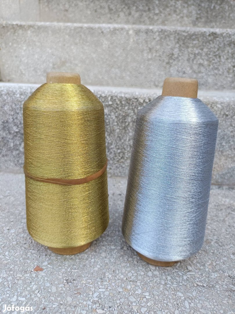 Hímzőfonal - arany és ezüst