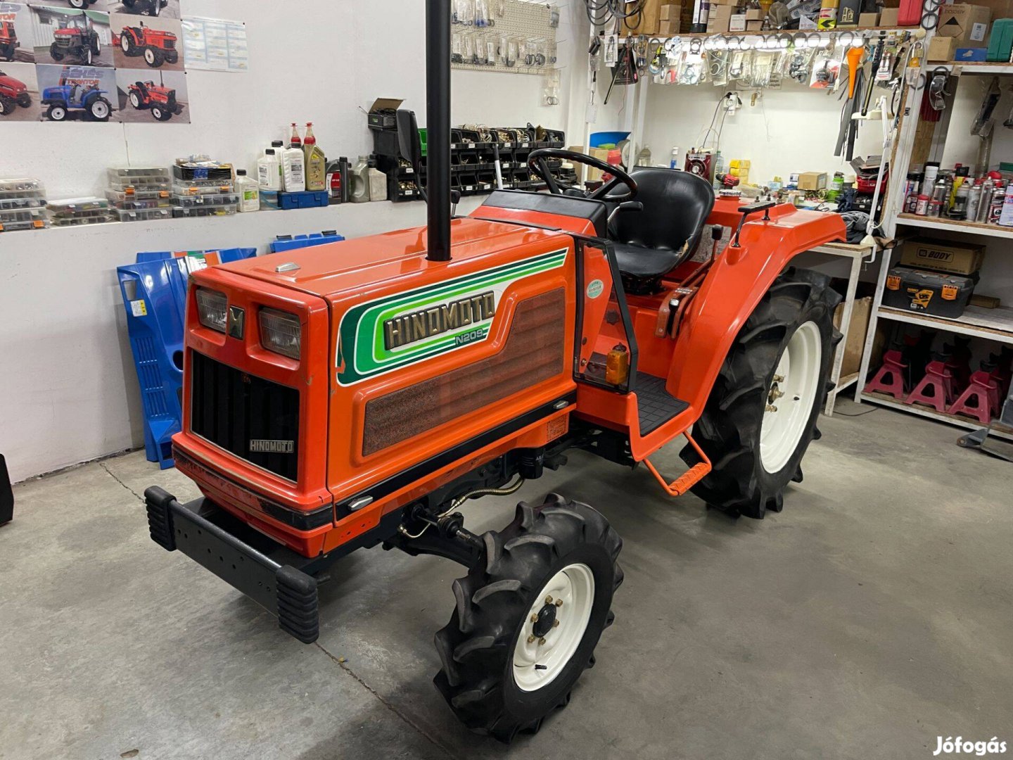 Hinomoto N209 Kubota Yanmar Iseki Japán kistraktorok