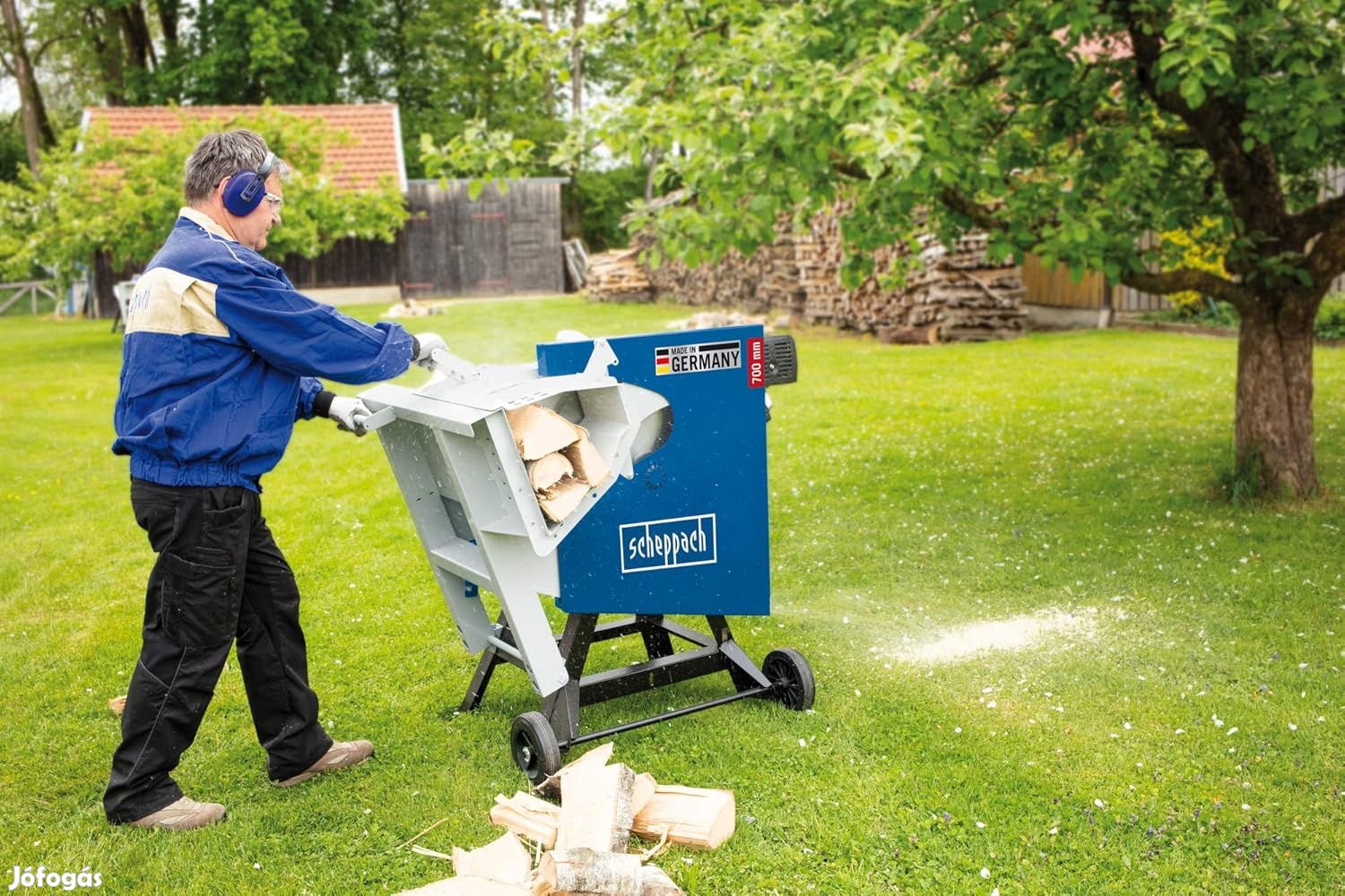 Hintafűrész HS720 scheppach billenő körfűrész - 230V | 3000W | 700