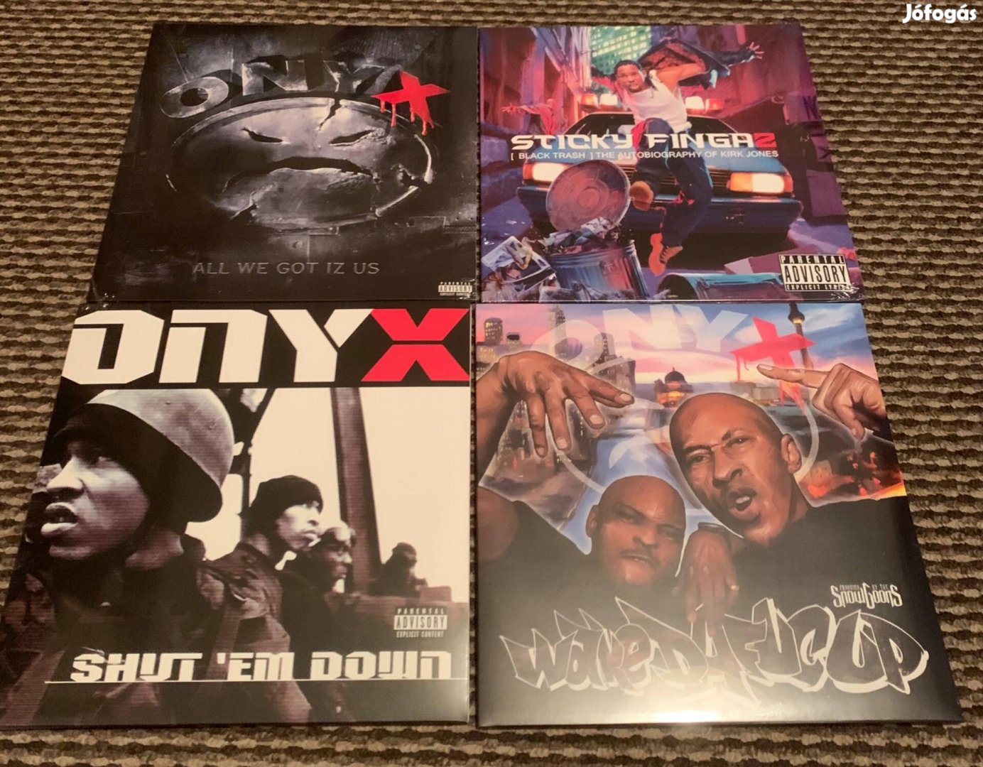 Hip Hop Vinylek több száz darab eladó lemez bakelit ritkaságok új