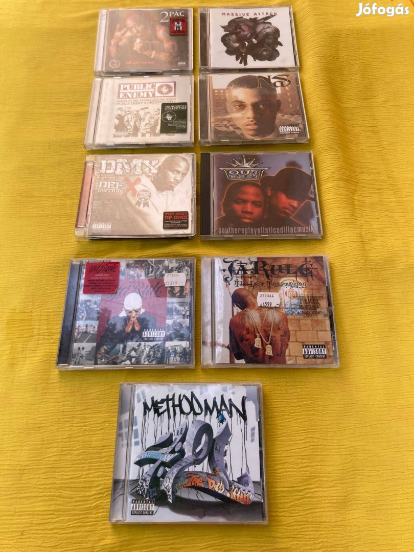 Hip Hop cd lemezek