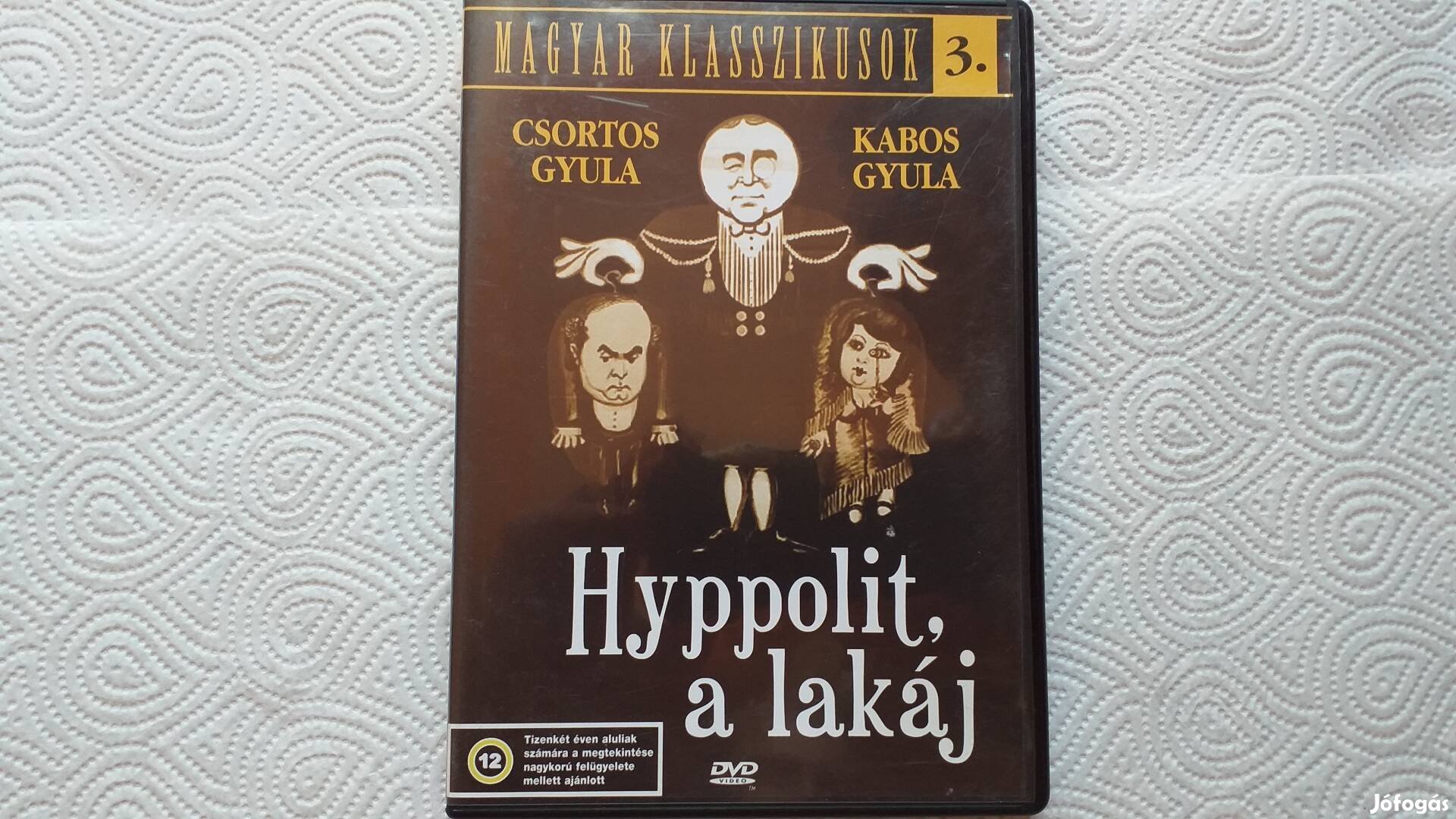 Hippolit a lakáj DVD-Kabos Gyula