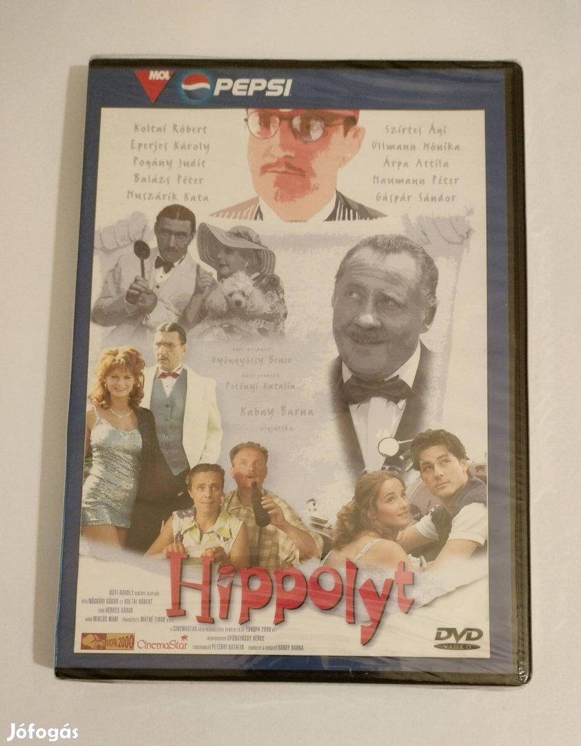 Hippolyt dvd bontatlan Koltai Róbert, Eperjes, Pogány Judit 