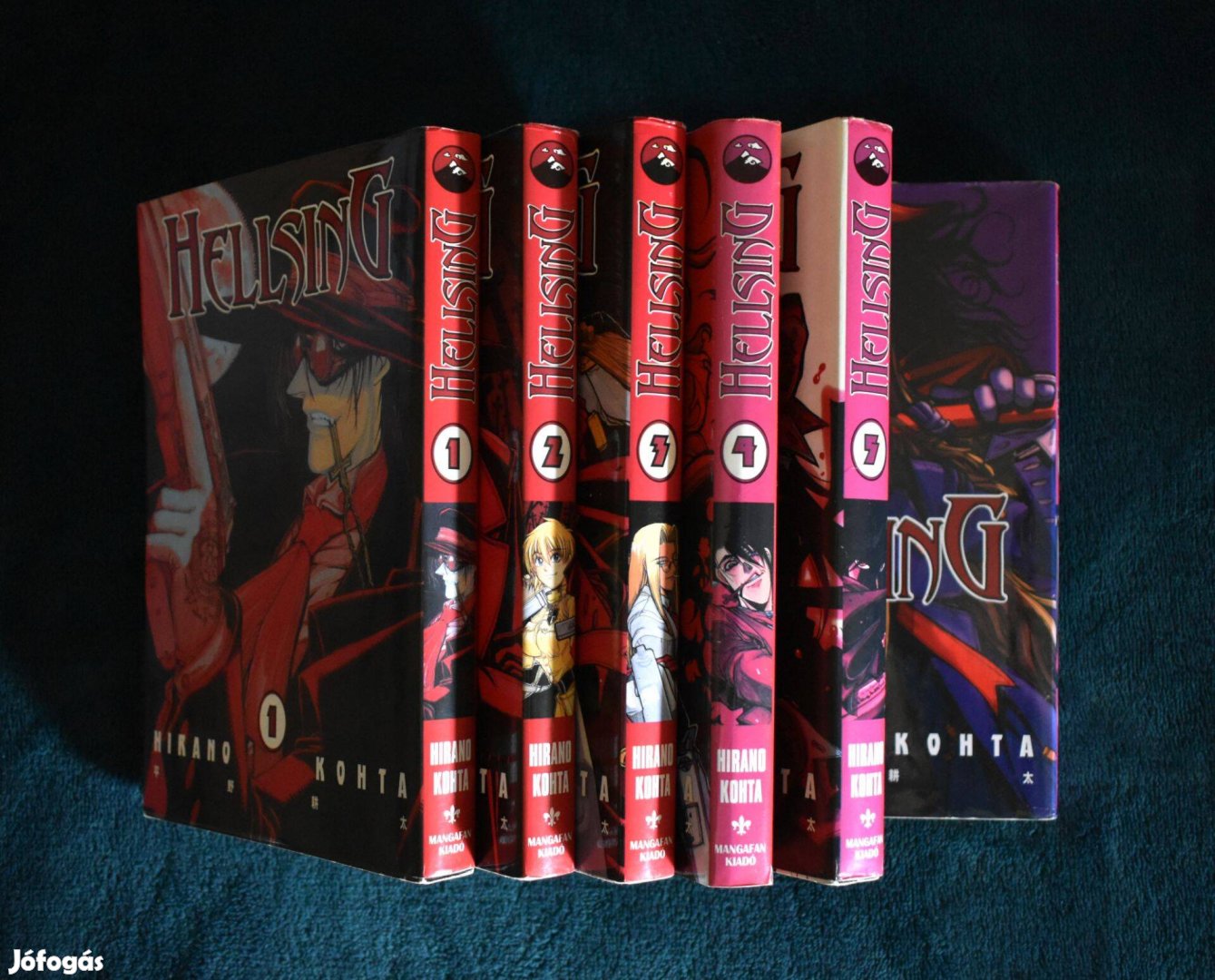 Hirano Kohta: Hellsing 1-6 magyar nyelvű mangák manga képregény