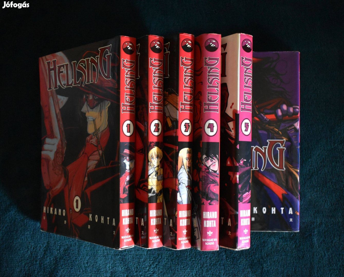 Hirano Kohta: Hellsing 1-6 magyar nyelvű mangák manga képregény