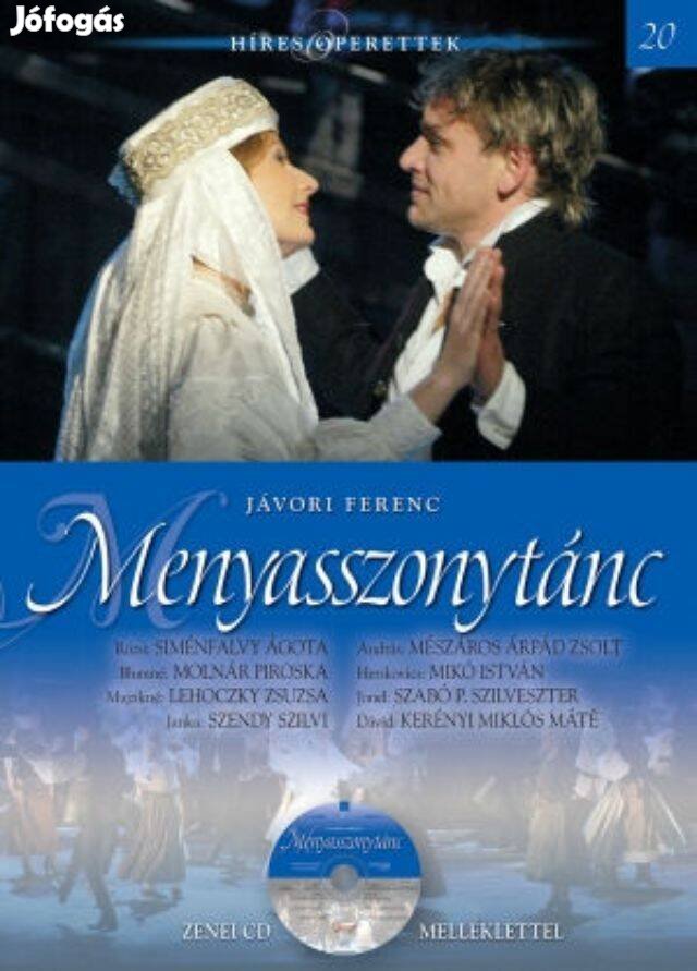 Híres operettek #20 - Mennyasszonytánc (könyv+CD)