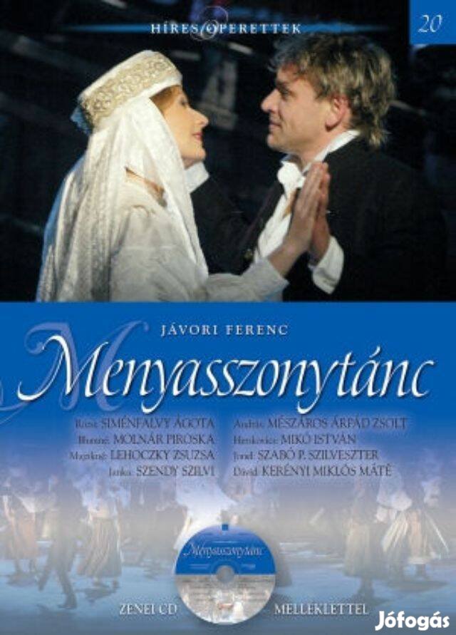 Híres operettek #20 - Mennyasszonytánc (könyv+CD)