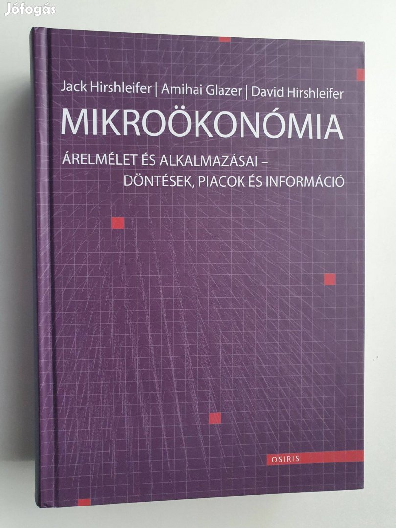 Hirshleifer-Glazer: Mikroökonómia