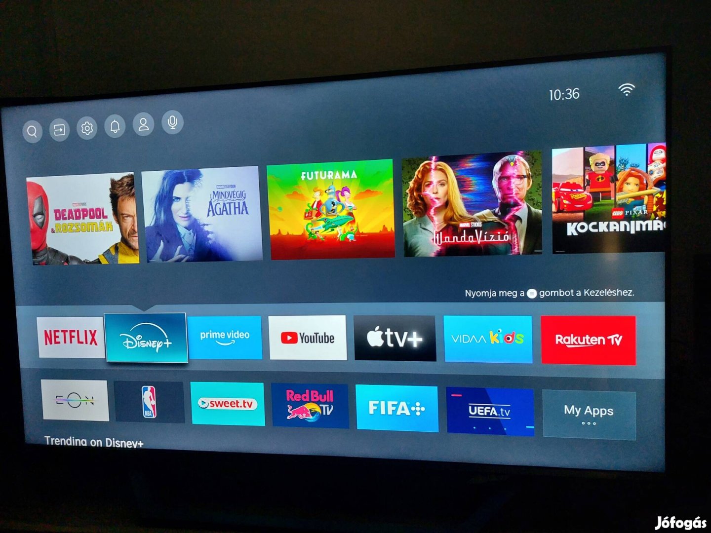 Hisense 130cm 4k uhd smart led tv. 