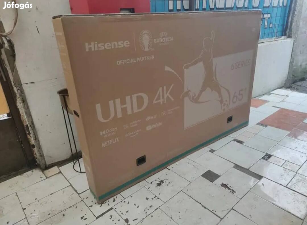 Hisense 165 cm új smart tv